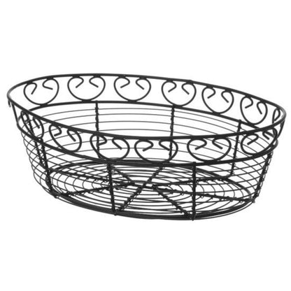 Hendi Wire basket for serving bread, oval, decorative - Hendi 425879 – image 2