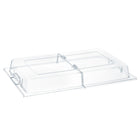 Transparent tilt cover for GN1/1 food exposure - Hendi 427415