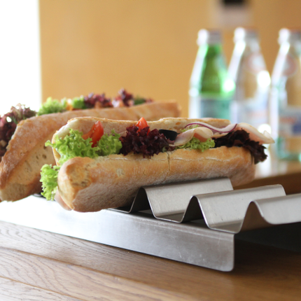 Steel stand for sandwiches and hot dogs - Hendi 429219