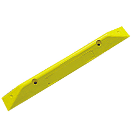 Parking separator border Car STOP yellow