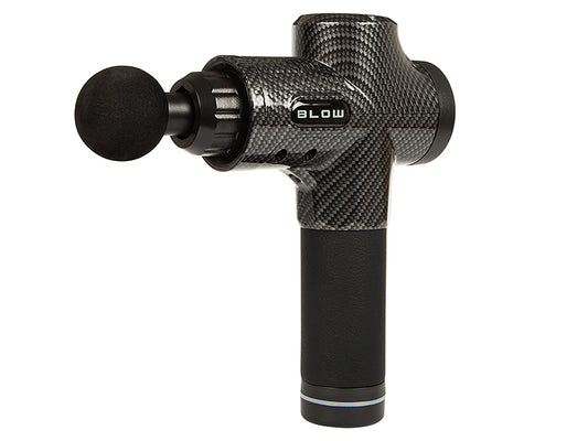 44-340# Blow Wave 4000 Massage Gun + 10 Attachments + Carrying Case - Carlat