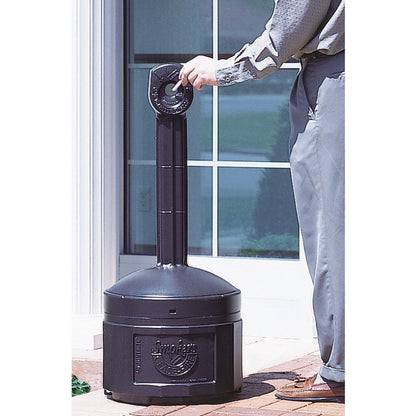 JUSTRITE Outside ashtray on stable basis. 15L wed. 42cm height 98cm grey – image 3