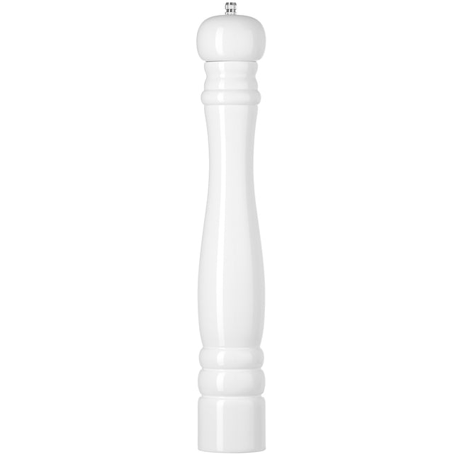 Wooden salt grinder, white diameter 65 x 415 mm - Hendi 469583