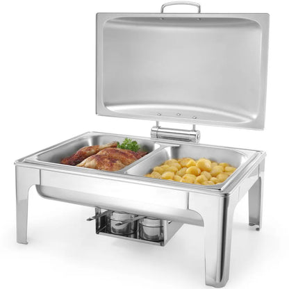 Hendi Food warmer with candle paste, satin steel GN 1/1 – image 3