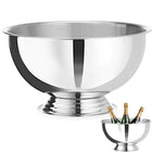 Bar Up Champagne punch bowl, steel, 13 l, diameter. 393x214 mm - silver