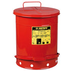 Fire-retardant waste basket and oiled clean rags - FM/ UL FM / UL FM / PT 52L