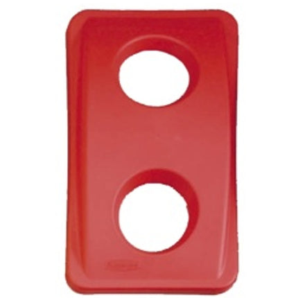 Cover for container Rubbermaid SLIM JIM reg red