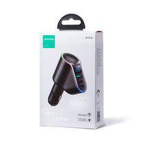 4in1 Fast USB-A car charger 2x USB-C PD 150W black - Carlat