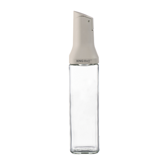 500-ml bottle with pour spout for oil and vinegar, glass, Kinghoff, KH-2004 - Carlat