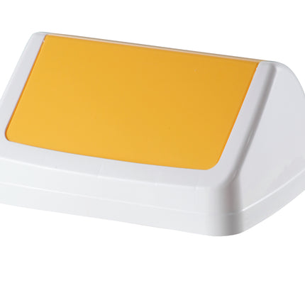 Waste disposal bin for waste separation - yellow 25L