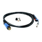 MIG/MAG welding torch with 4 m long cable and EURO plug