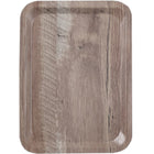 Amer Box Rectangular anti-slip serving tray 370x530 mm - dark wood