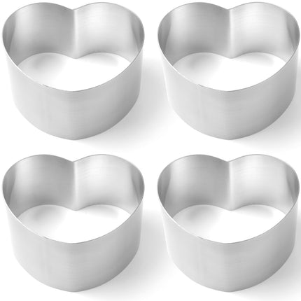 Hendi Cake Heart - Set 4pcs