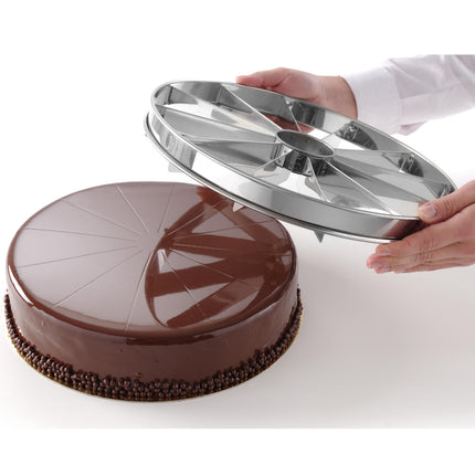Hendi Chopping cake tag Sun 320mm - 8 servings – image 3