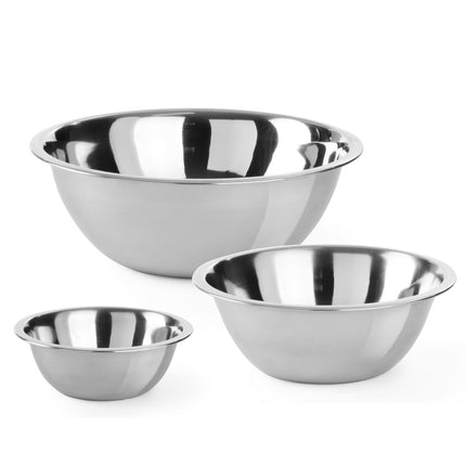 Stainless steel mixing bowl 4.9 l - Hendi 517604