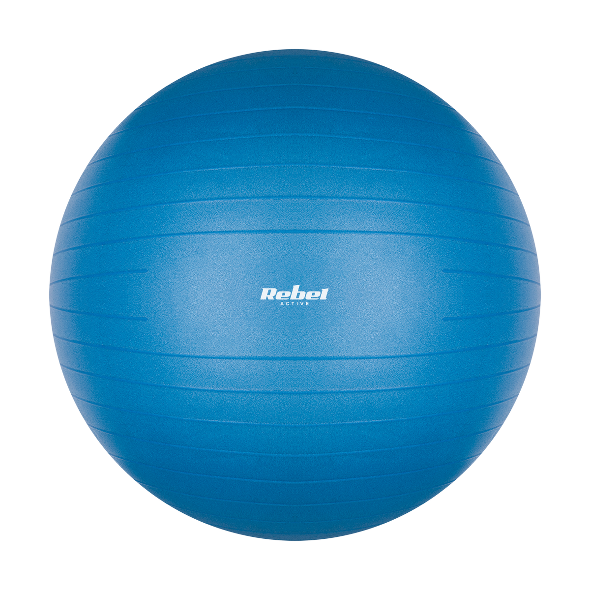 55 cm Rehabilitation Exercise Ball with Hand Pump, Blue, REBEL ACTIVE
