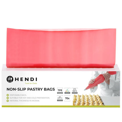 Hendi Confectionery foil bags for piping and decorating 520 x 280 mm - roll of 70 pcs. – image 2