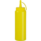 Dispenser container for cold sauces 0.35l. yellow - Hendi 557808