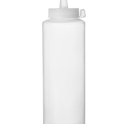 Dispenser container for cold sauces 0.2l. transparent - Hendi 558027