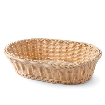 Bread basket made of polyrattan oval - Hendi 561003