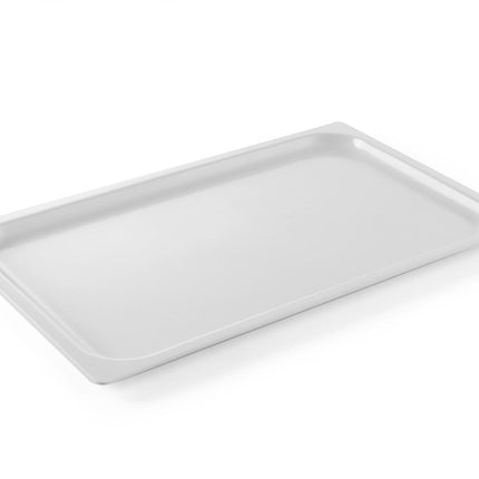 530x325mm GN 1/1 white food presentation tray - Hendi 561607