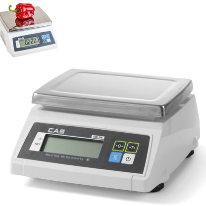 CAS Kitchen weight waterproof with legalization 30kg / 10g – image 3