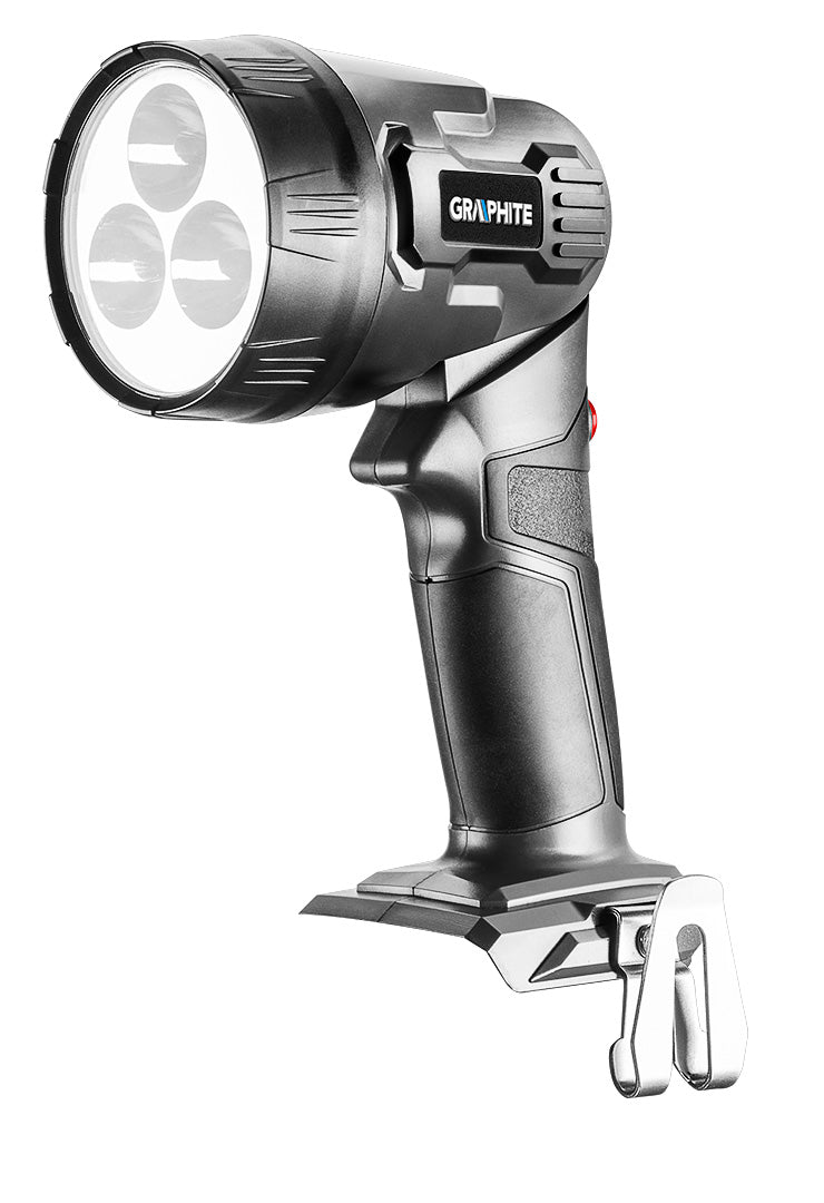 GRAPHITE Flashlights, hand lamps – Energy+ 18V Li-Ion Cordless Flashlight, without battery – image 7