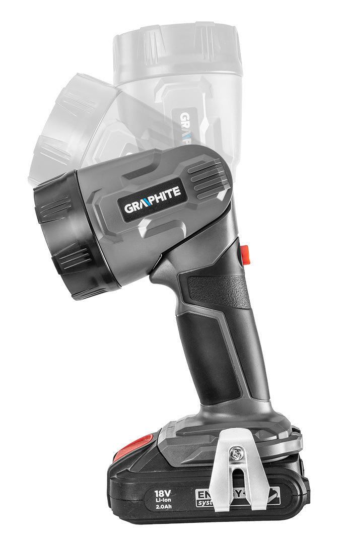 GRAPHITE Flashlights, hand lamps – Energy+ 18V Li-Ion Cordless Flashlight, without battery – image 8