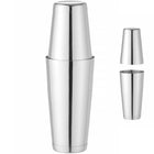 Bar Up 2-piece Boston shaker for drinks and cocktails Tin on Tin 0.8 l - silver