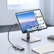 5in1 HUB adapter USB-C - USB-C PD / HDMI / 3x USB-A 3.0 - gray - Carlat