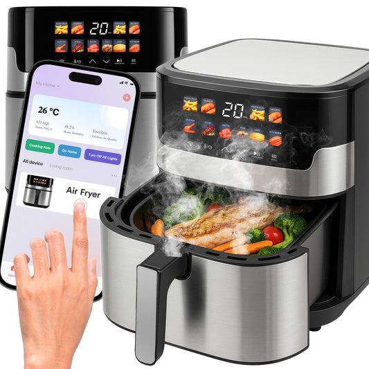 6.5L Wi-Fi Air Fryer with LCD Display and 10 Menu Options OR1293 - Carlat