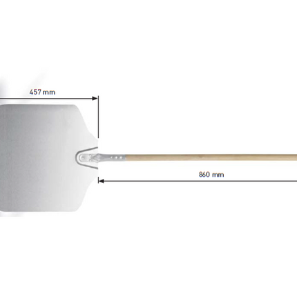 Pizza stove shovel 1320 mm - Hendi 617861