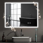 60L x 80B cm / Bluetooth + Socket + Anti-fog + 3 Light Colours