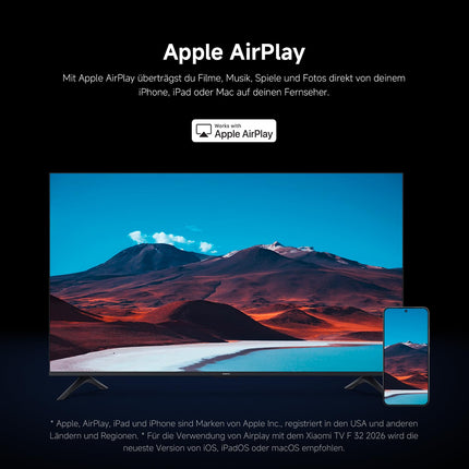 Xiaomi 32" Smart Fire TV with Dolby Audio, Alexa & Apple AirPlay