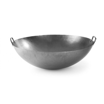 WOK pan of rolled steel wed. 700mm - Hendi 626504