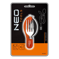 NEO TOOLS Crockery and essentials – Camping pocket knife, orange – image 3