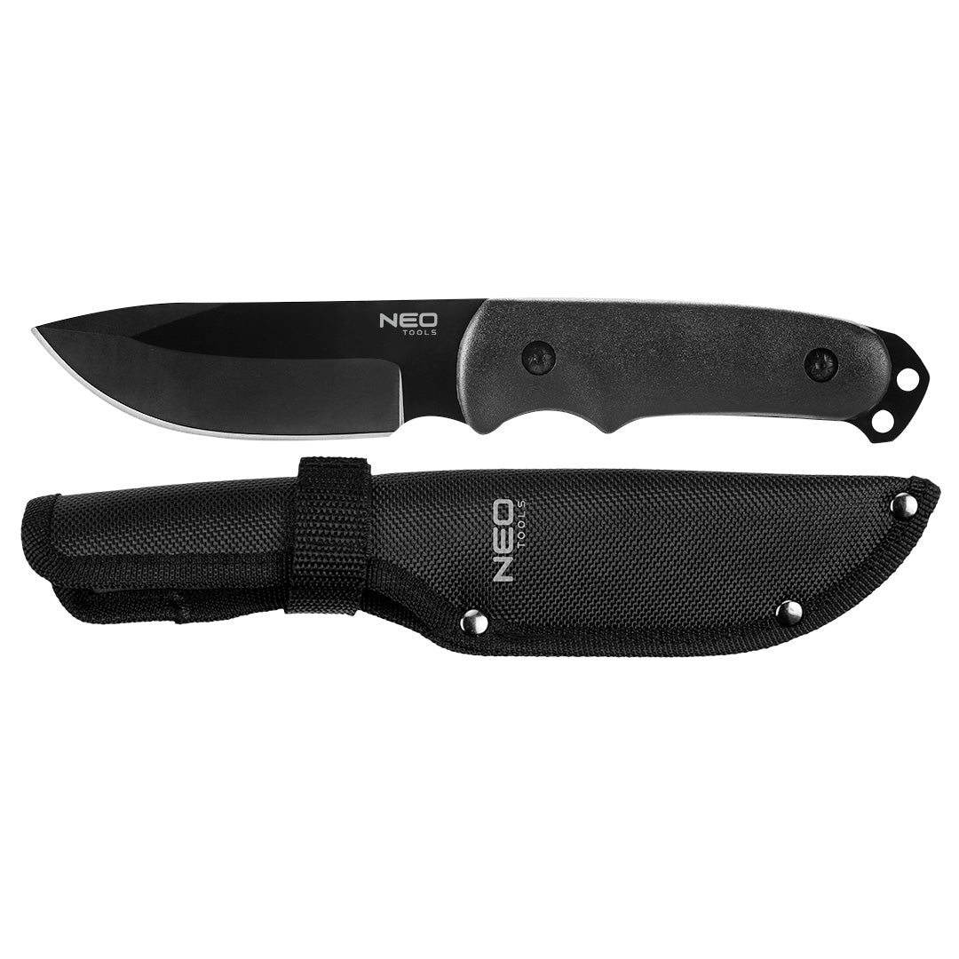 NEO TOOLS Survival (gloves, fire starters, belts – 22 cm full-tang tactical knife