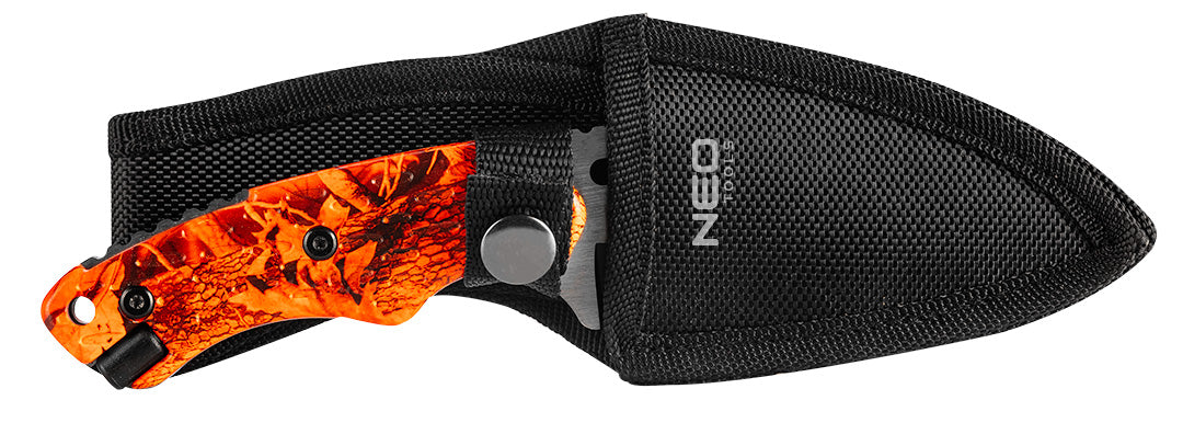 NEO TOOLS Survival – Tactical full tang knife 20 cm + fire starter – image 2