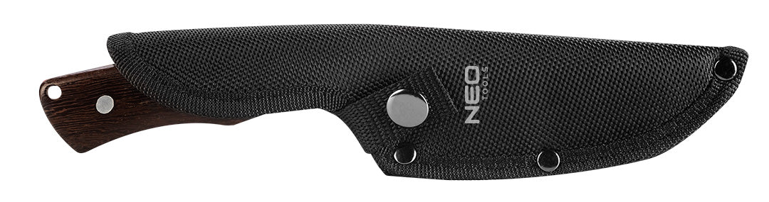 NEO TOOLS Survival (gloves, fire starters, belts – 23 cm full-tang survival knife – image 2
