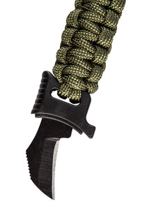 NEO TOOLS Survival (gloves, fire starters, belts, backpacks, knives – 5-in-1 Survival Bracelet – image 4