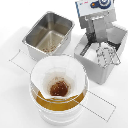 Nonwoven filter for filtering fries 50 pieces - Hendi 632802