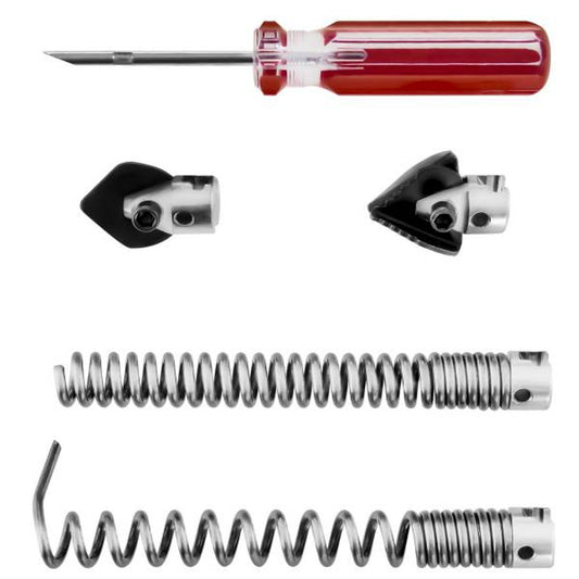 MSW Set of accessories for a pipe cleaner pusher 30 - 100 mm 16 mm MSW POWER DRAIN CLEAN 2.3E