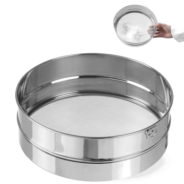 Hendi Cake sugar sieve dense for sieving powder sugar wed. 247mm steel