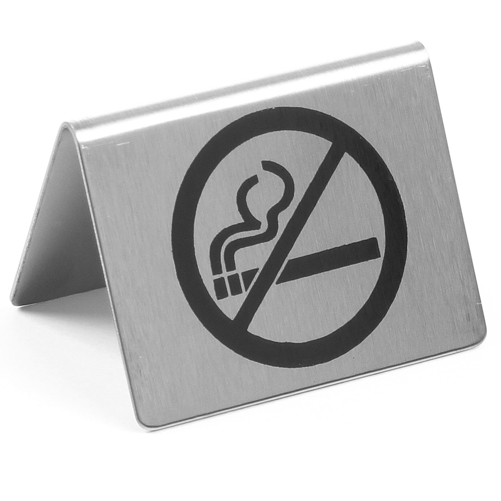 Hendi Information plate PROHIBITION OF SMOKING Stainless steel