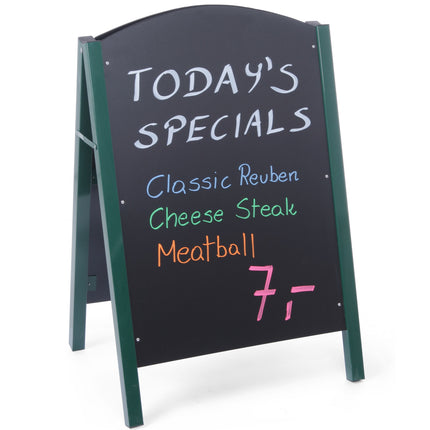 MENU advertising board stand free for restaurant 700x1100mm - Hendi 664100