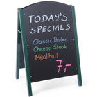 MENU advertising board stand free for restaurant 700x1100mm - Hendi 664100