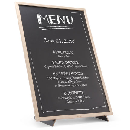 Hendi MENU advertising board with support base 30x40 cm – image 7