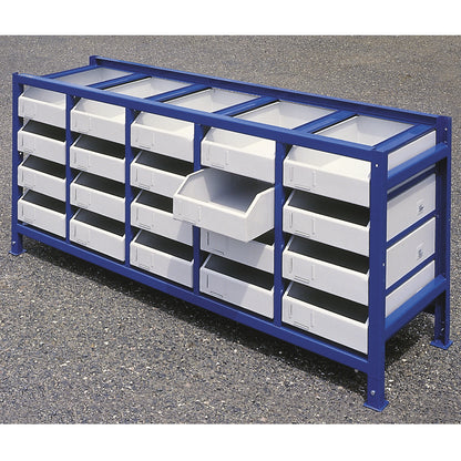 MEVA Drawer workshop shelf for parts and tools with containers SET of 21 pieces. – image 2