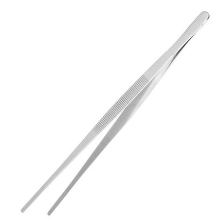 Tweezers gastronomic tweezers made of stainless steel 300 mm - Hendi 680018