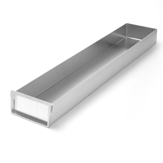 Hendi Aluminum confectionery tray, closed, rectangular, 580x100x(H)50mm Hendi 689851